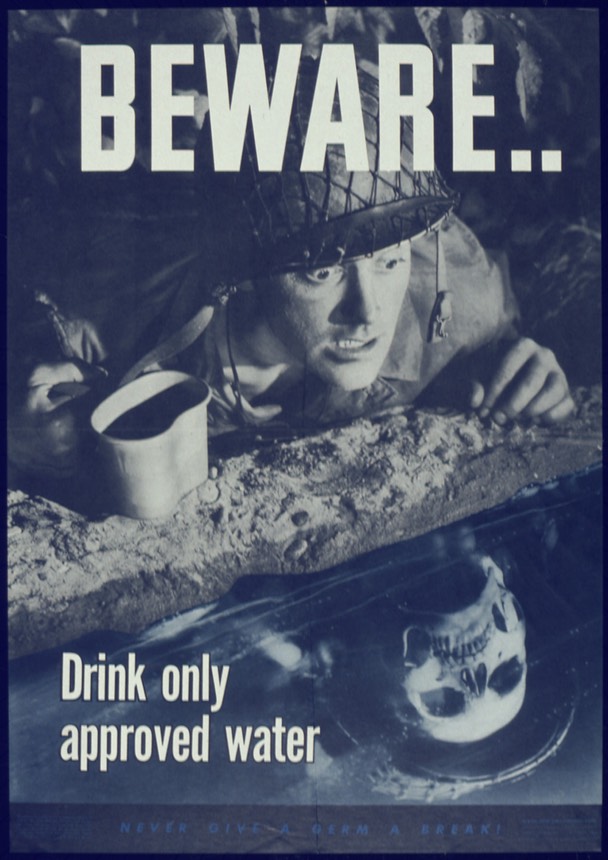 "Beware,_drink_only_approved_water."_-_NARA_-_513965